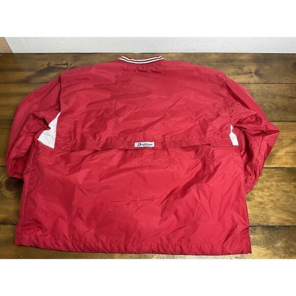 Boathouse Sports Mens Medium Red White Deer Hunting Windbreaker Jacket - Picture 10 of 12